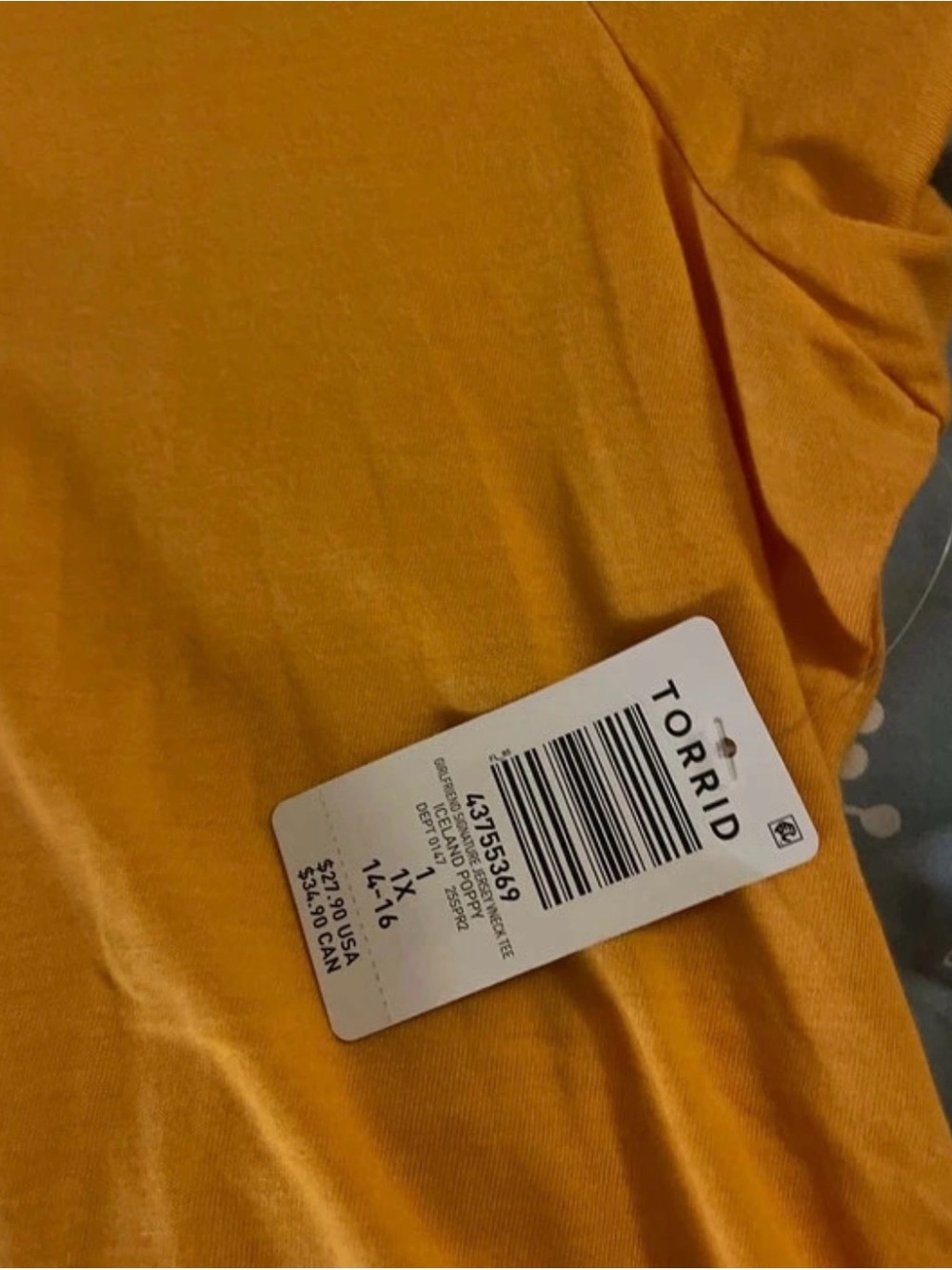 TORRID Women's Mustard Short Sleeve Top NEW Womens 1